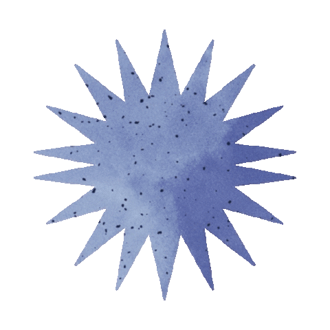 Blue Star Sticker