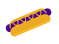 UMHBAlumni hot dog umhb go cru umhbalumni Sticker