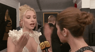 grammy awards 2017 GIF by Entertainment Tonight