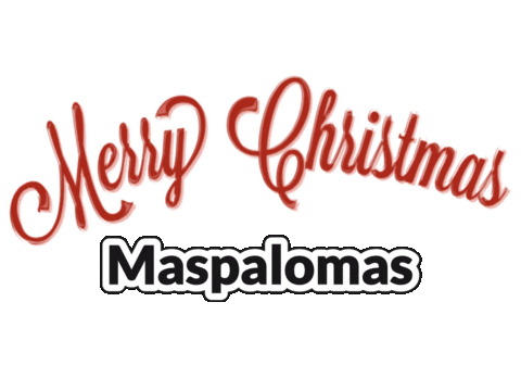 Christmas Beach Sticker by Visit Maspalomas
