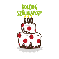 Happy Birthday Sticker by Pöttyös Túró Rudi