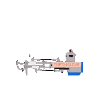 tuftinglove tufting tuft tufting gun tuftinglove Sticker