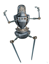 colinraff robot scifi colin raff zbags GIF