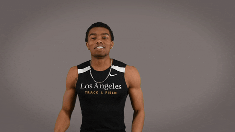 Cal State La Track GIF by Cal State LA Golden Eagles