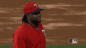 mauer hug GIF by MLB