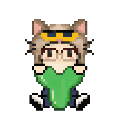 Happy Birthday Cat Sticker