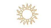 cremefleurs sun doodle sunny minimal Sticker