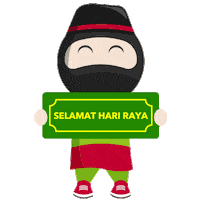 Raya Ryo Sticker by ninjavanmalaysia