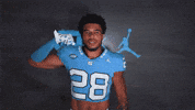 Flexing University Of North Carolina GIF by UNC Tar Heels