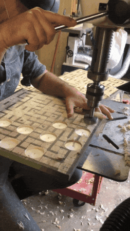 dustintimbrook giphygifmaker drill press GIF