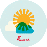 Happy Sunny Day Sticker by Chick-fil-A