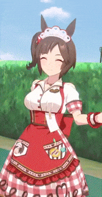 Uma Musume Pretty Derby Spin GIF