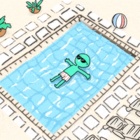 Relaxing July 1 GIF by bryson mcbee
