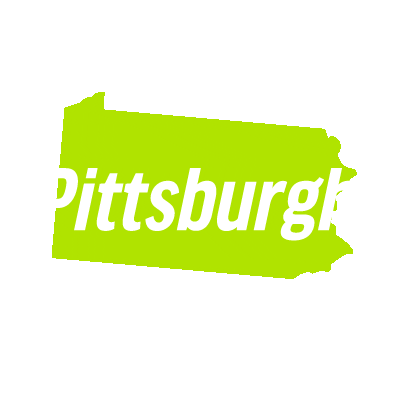 Pittsburgh Sticker by Zenergy Cycling