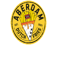 aberdam aberdam dutch fries aberdam dutch fries backyardbeachcollective Sticker