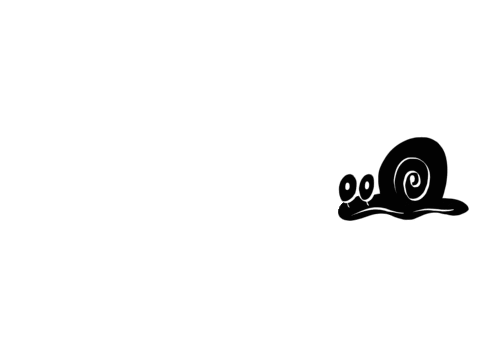 Hurry Snail Sticker