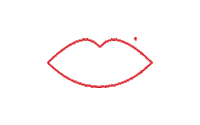 beer pong lips Sticker by FLYPROJECT
