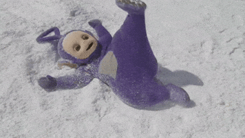 Snow Day Lol GIF by Teletubbies