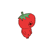 ashrohse sad cry tear tomato Sticker