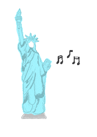 New York Travel Sticker