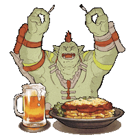 Eating Sticker by Fortress