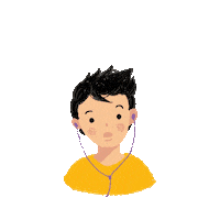Podcast Listening Now Sticker by Shophouse & Co