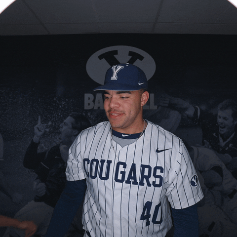 Sport Baseball GIF by BYU Cougars