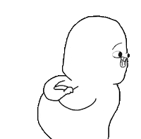 Compliment Imitating Sticker