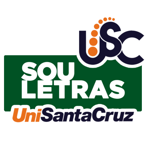 Letras Sticker by UNISANTACRUZ