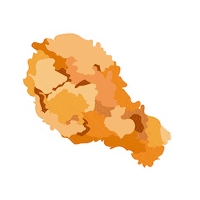 Fried Chicken Sticker by Bill Miller Bar-B-Q
