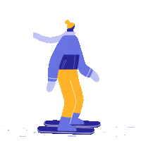 Winter Sports Sport Sticker by Lobster Studio