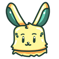 Tired Rabbit Sticker by Milikumi
