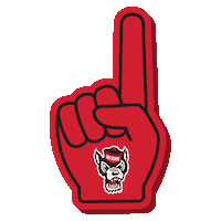 Nc State Go Pack Sticker by College Colors Day