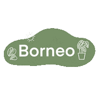 Borneo Sticker by Heytheresia