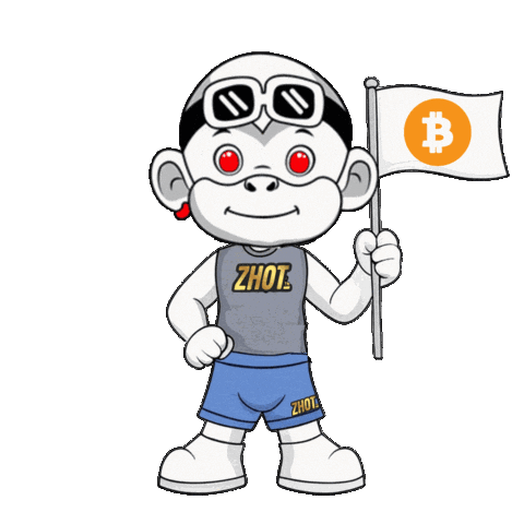 Bitcoin Smile Sticker by Zhot