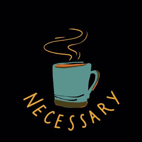 alexgold_art coffee morning monday tea GIF
