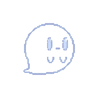 mellowsupreme pixel halloween ghost pixel art Sticker