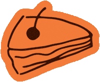 Sticker Dessert Sticker by Studio DOT