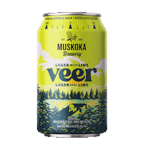 Non-Alcoholic Craft Beer Sticker by Muskoka Brewery