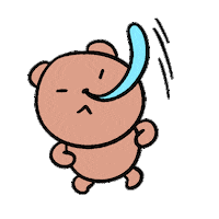 Angry Bear Sticker by sso_want