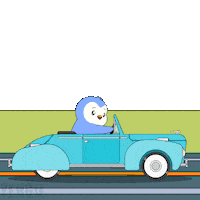 Travel Driving Sticker by Pudgy Penguins