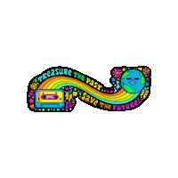 Rainbow Love Sticker by Ephemera