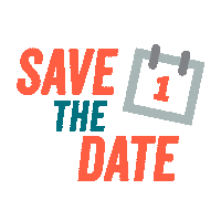 Save The Date Freiwilligendienst Sticker by ein-jahr-freiwillig.de