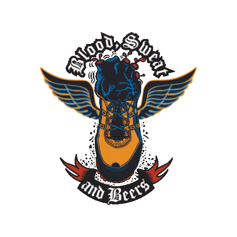 fleetfeetsacramento giphyupload fleet feet blood sweat beers fleet feet sacramento events Sticker