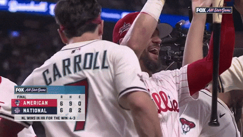 High Five All-Star GIF by MLB