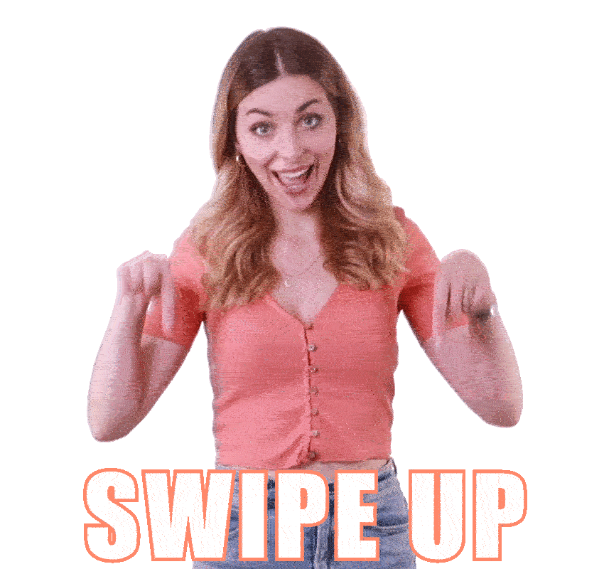 Iryna_Fedchenko giphyupload swipe up desliza iryna Sticker