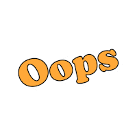 Whoops Sticker by BuzzFeed