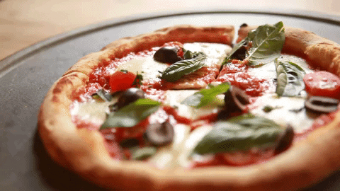 carlaperalva giphygifmaker food pizza comida GIF