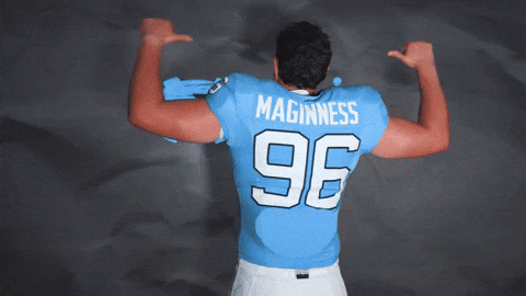 University Of North Carolina Football GIF by UNC Tar Heels