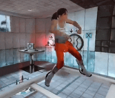 Portal 2 Dance GIF